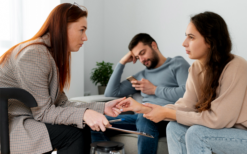 Couples Experiencing Emotional Stress During Treatment